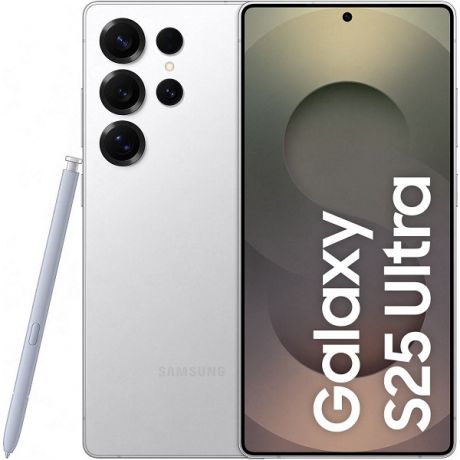 Телефон Samsung Galaxy S25 Ultra 12/256Gb (Titanium Whitesilver)