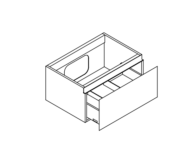 Ящик с фигурным дном Mildue Vitage 4725