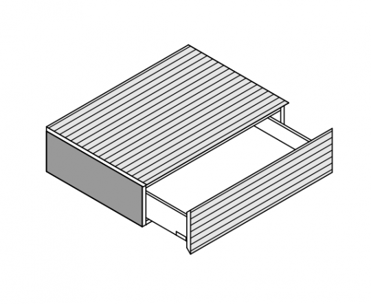 Тумба со столешницей Mildue Noorth 4878