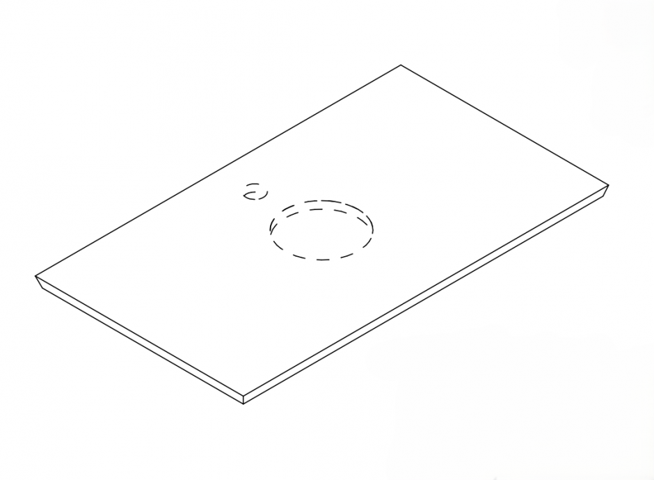 Столешница Mildue Noorth 2955