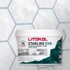 Затирочная Смесь 2-х. комп. Litokol Starlike Evo 1кг S.100 Bianco Assoluto, Эпоксидная, Кислотостойкая / Литокол Старлайк Эво.*