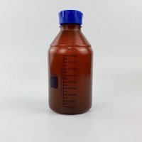 Банка для реактивов Labdevices GL45, 1000 мл, полипропилен, темная, с синей винтовой крышкой