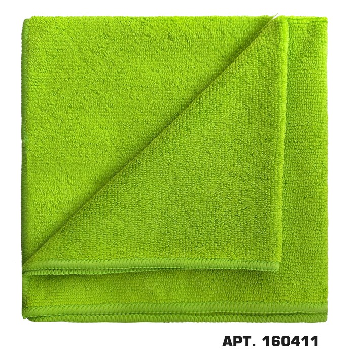 Radex ULTRAFIBER Сверхэффективная полировальная салфетка многоразовая 40см x 40см, цвет салатовый