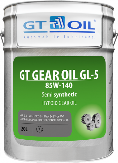 GT Oil Gear Oil GL-5 85W-140, 20л