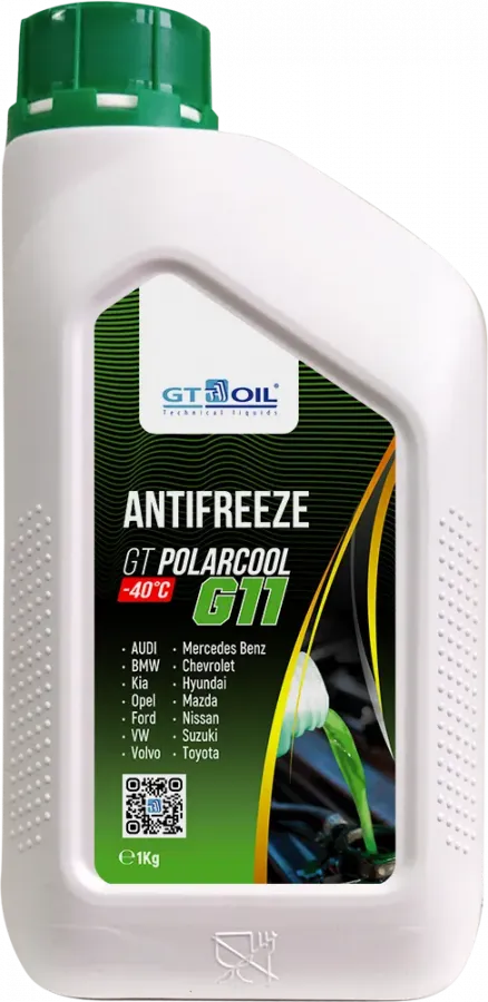 GT OIL Polarcool Antifreeze G11, 1 л
