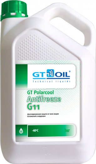 GT OIL Polarcool Antifreeze G11, 3 л