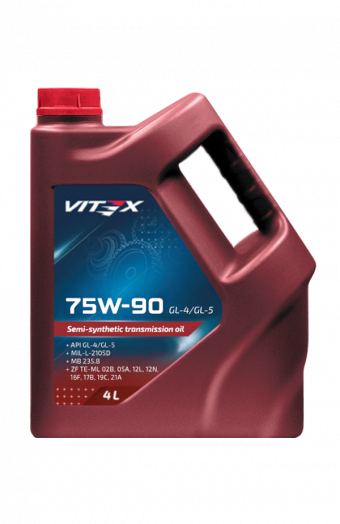 Vitex GL-4/GL-5 75W-90, 4л