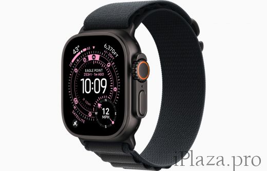 Apple Watch Ultra 3, 49 мм, Black Titanium, Alpine Loop