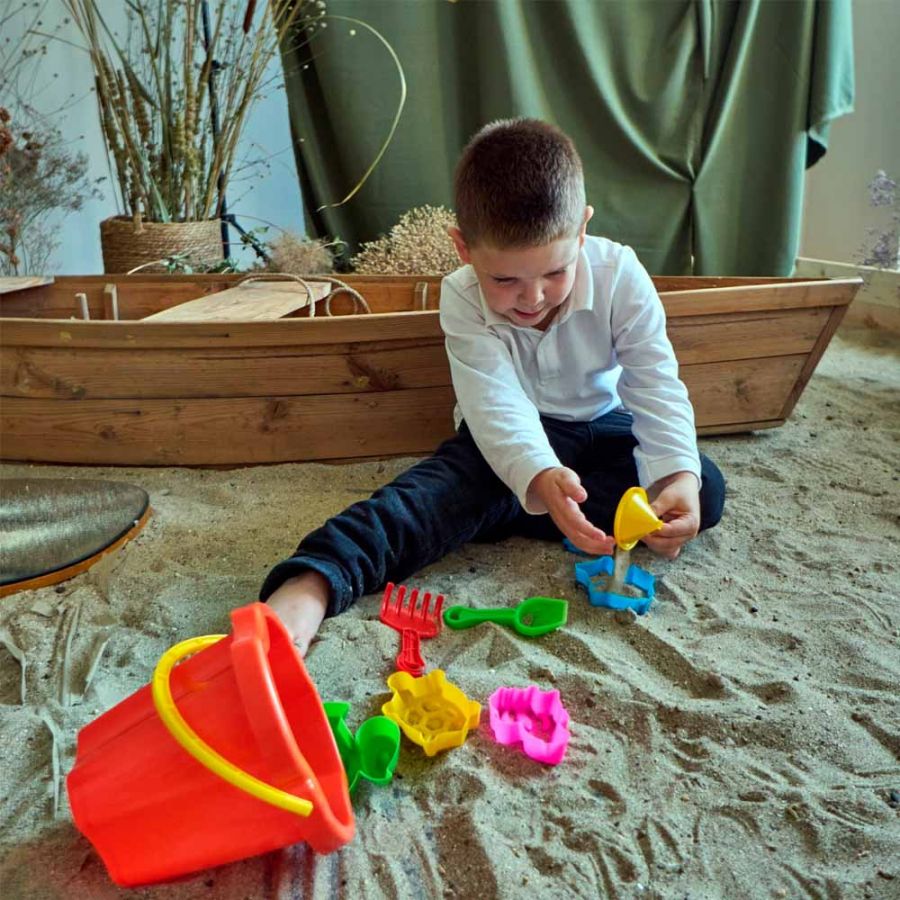 Набор для игры в песке с ведром