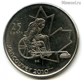 Канада 25 центов 2007