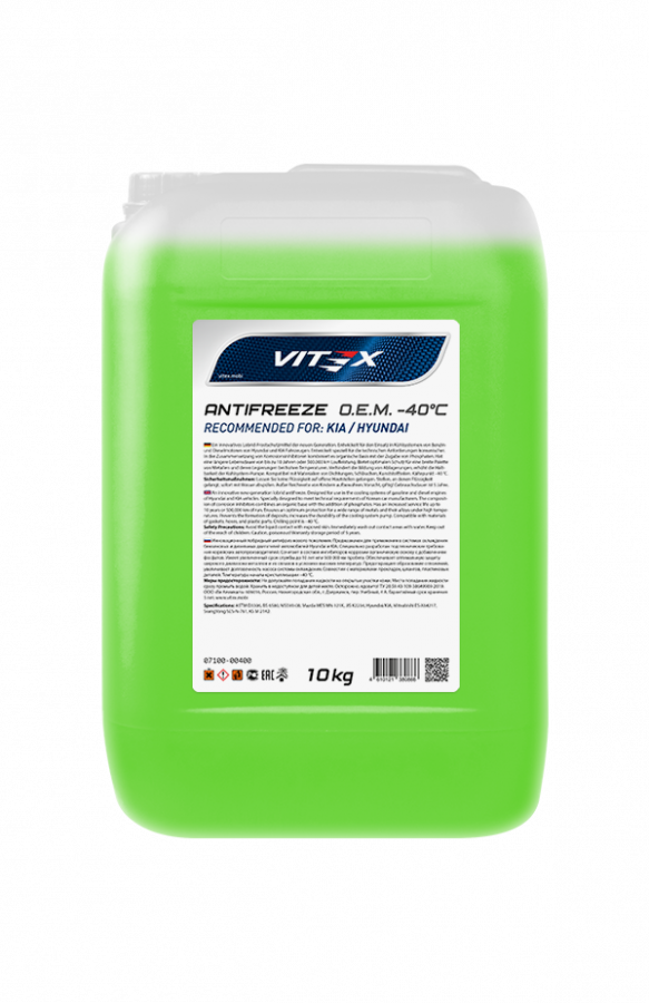 Антифриз Vitex O.E.M for Hyundai / Kia, 10кг