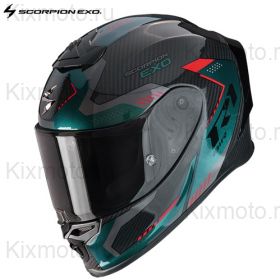 Шлем Scorpion EXO-R1 Evo Carbon Air Propel, зелёный