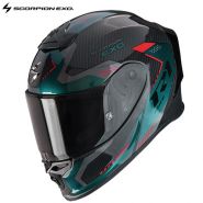 Шлем Scorpion EXO-R1 Evo Carbon Air Propel, зелёный