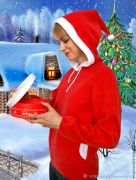 Новогодняя кофта женская