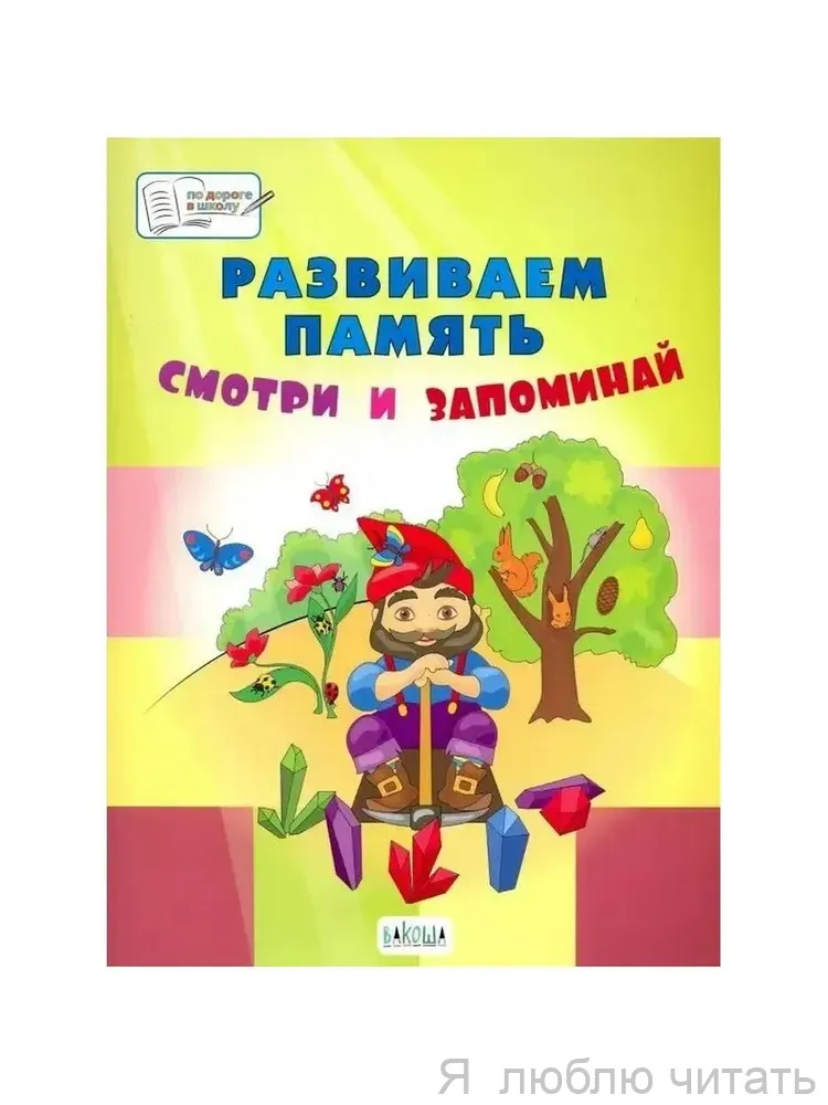 Развиваем память. Смотри и запоминай. Большая книга заданий