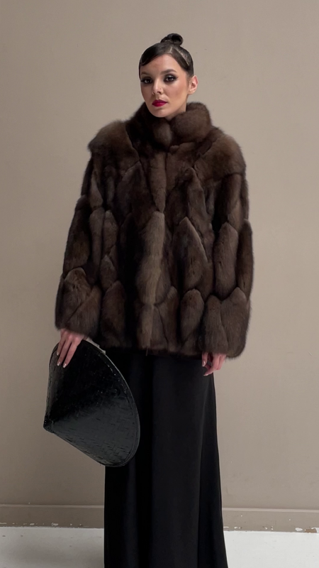 Ренессанс стиля "ар-деко" в соболе для искушенных! Впервые в худож. выкладке - орнаментом