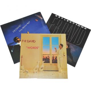 F.R.David (1982,1984,1987) 3LP