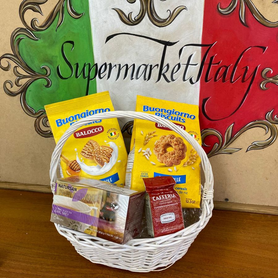 Сладкий корпоративный подарок с чаем и кофе