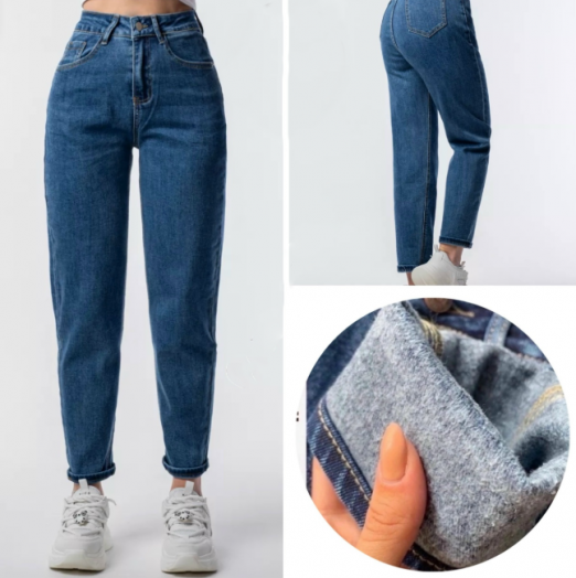 Джинсы теплые женские 51102