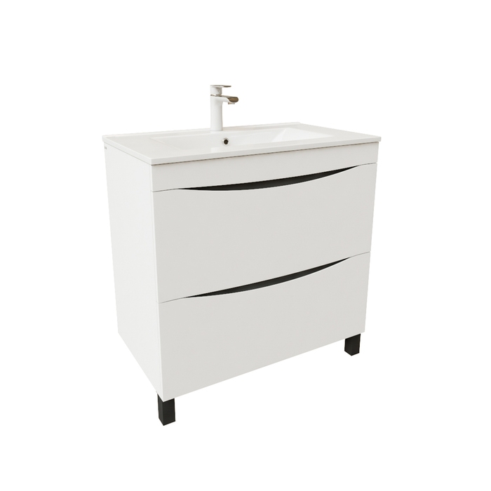 Тумба напольная, белая, 80 см, Cloud, IDDIS, CLO80WFi95