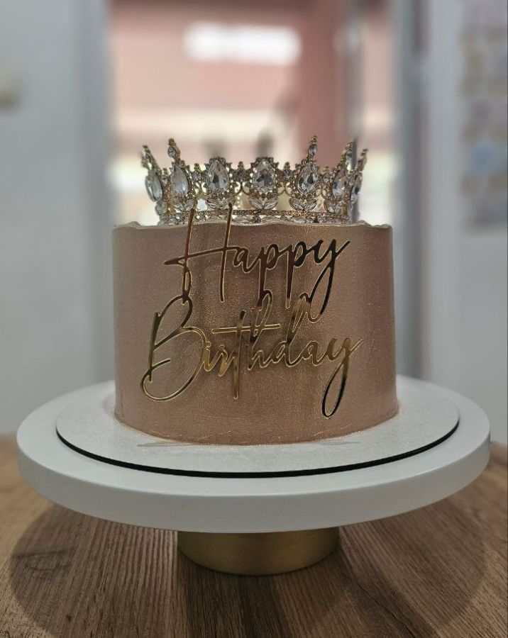 Торт "Корона" бежевый 2,5 кг