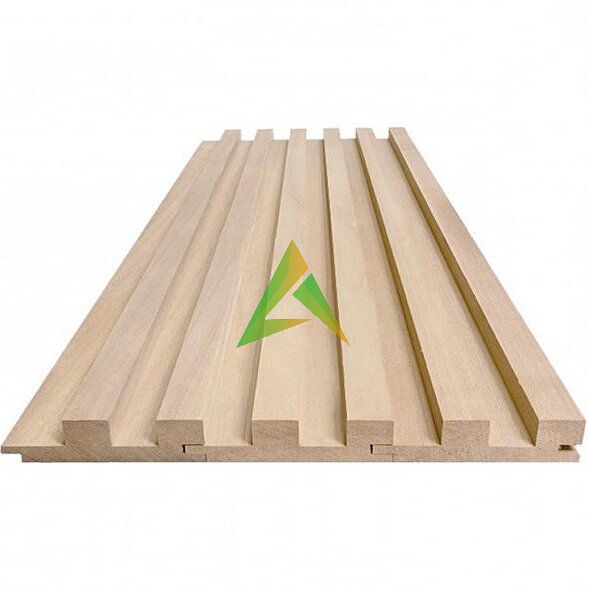 Вагонка из Ольхи реечный профиль 15*80 мм Экстра