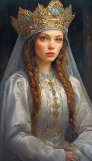 Портрет по фото Царевна