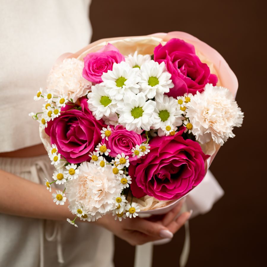 Сборный букет - комплимент №9