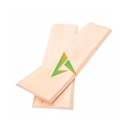 Необрезная доска из липы для бани; 40*160-300 мм