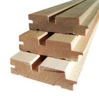 Реечная вагонка из лиственницы 95*25*3000 мм сорт: Экстра