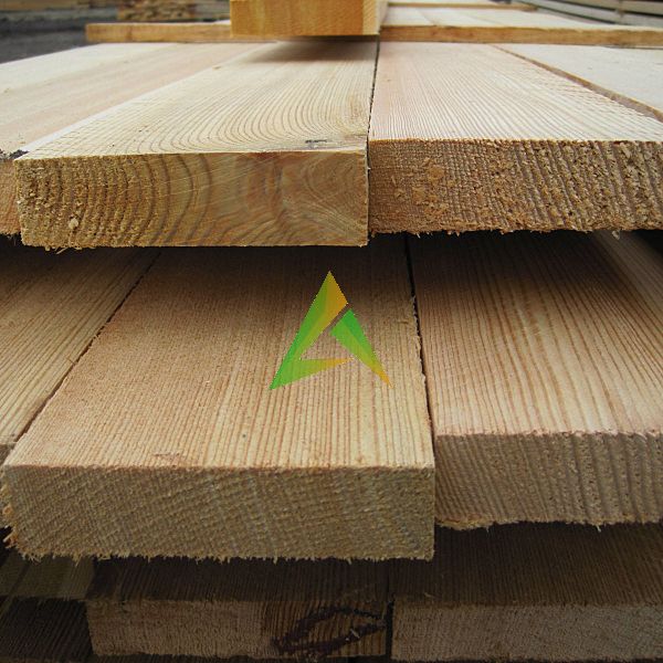 Доска обрезная из лиственницы 100*40 мм