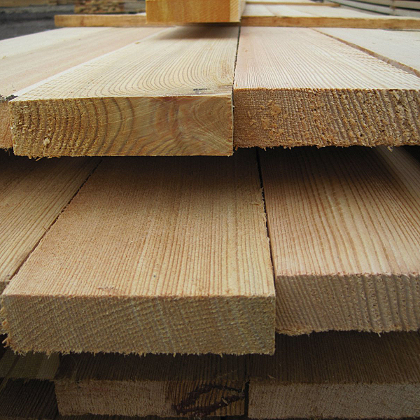 Доска обрезная из лиственницы 250*50 мм