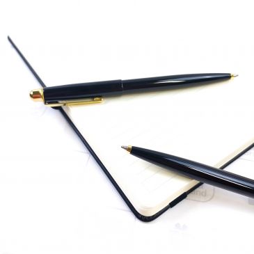 ручки черные с золотистым