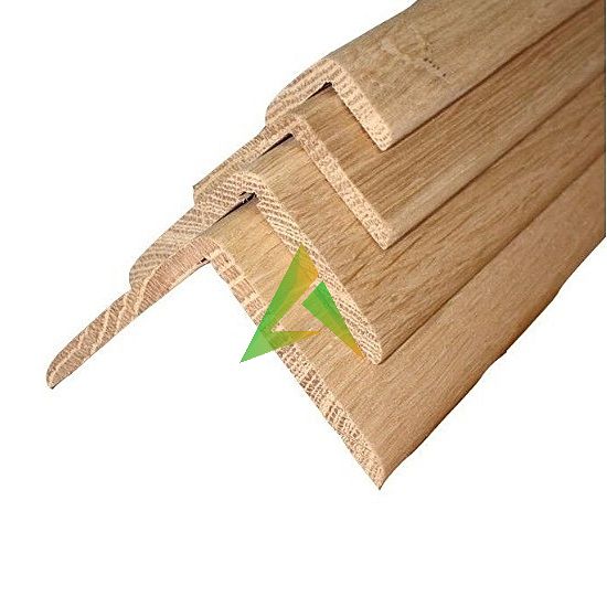 Уголок дубовый наружный; Ширина: 19-50 мм