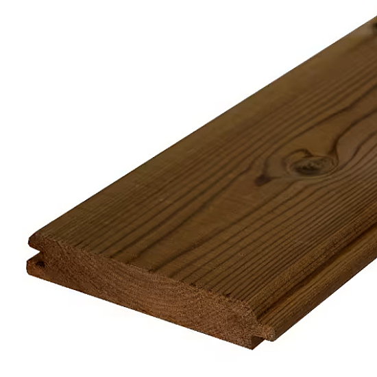 Вагонка STS из Термососны брашированная 120*15 мм