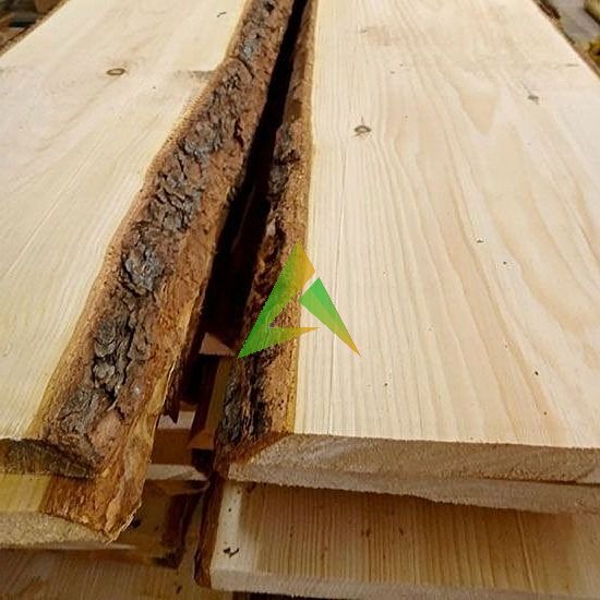 Необрезная доска из сибирского кедра сухая 50*250-500*6000 мм