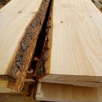 Необрезная доска из сибирского кедра сухая 50*250-500*6000 мм