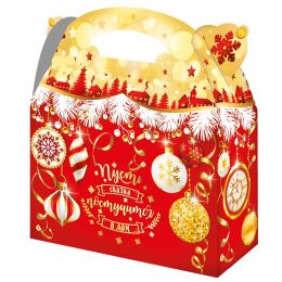 "Винтаж" 1500г тиснение (красный)