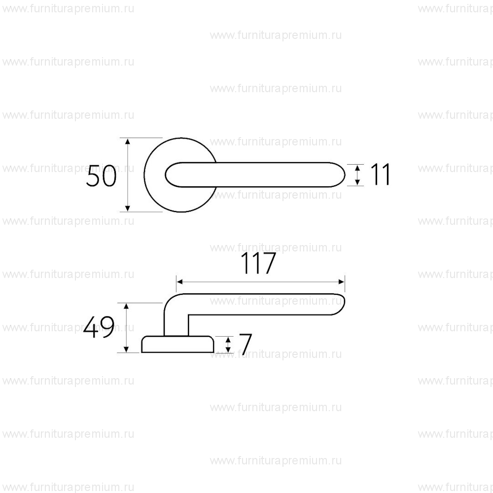 Ручка Fratelli Cattini Linea 7.7
