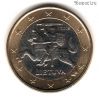 Литва 1 евро 2015