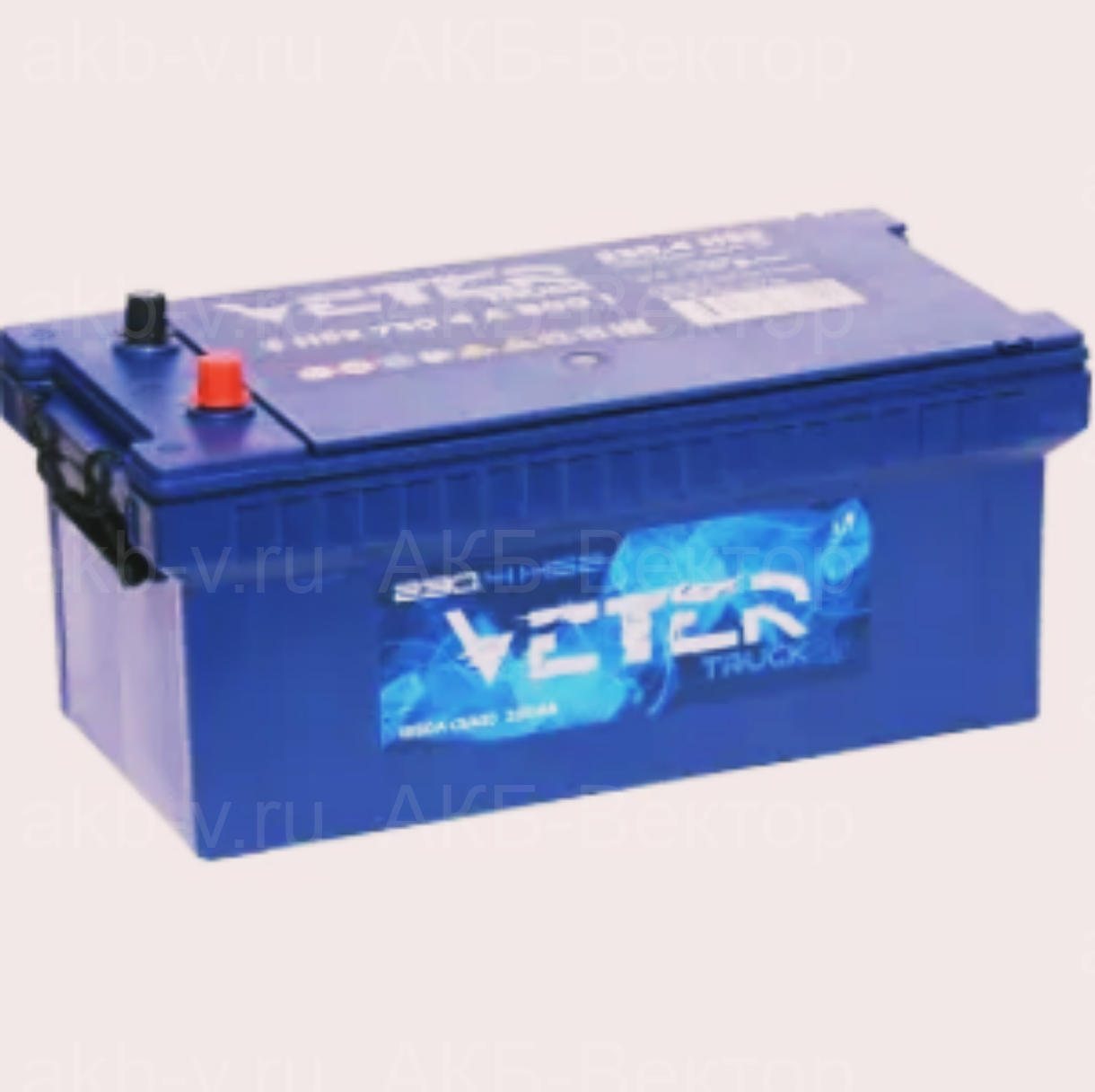 Аккумулятор VETER NEW  230Ач 1350А (CCA) на Shacman