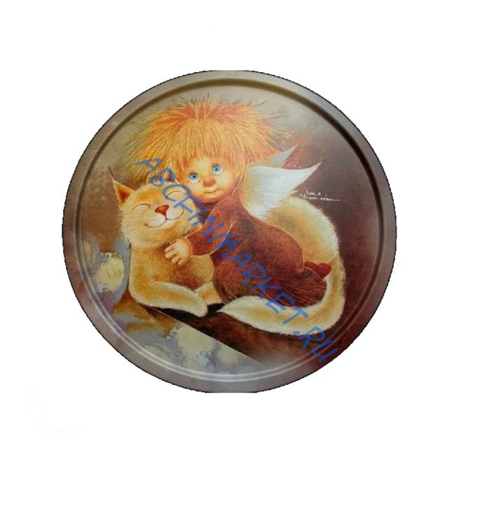 Поднос Ангел тепла и уюта 20х20х0.4 см TS039