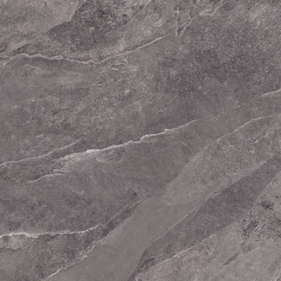 Керамогранит Cersanit Coastline  темно-серый ректификат  рельеф  59,8x59,8 A17894