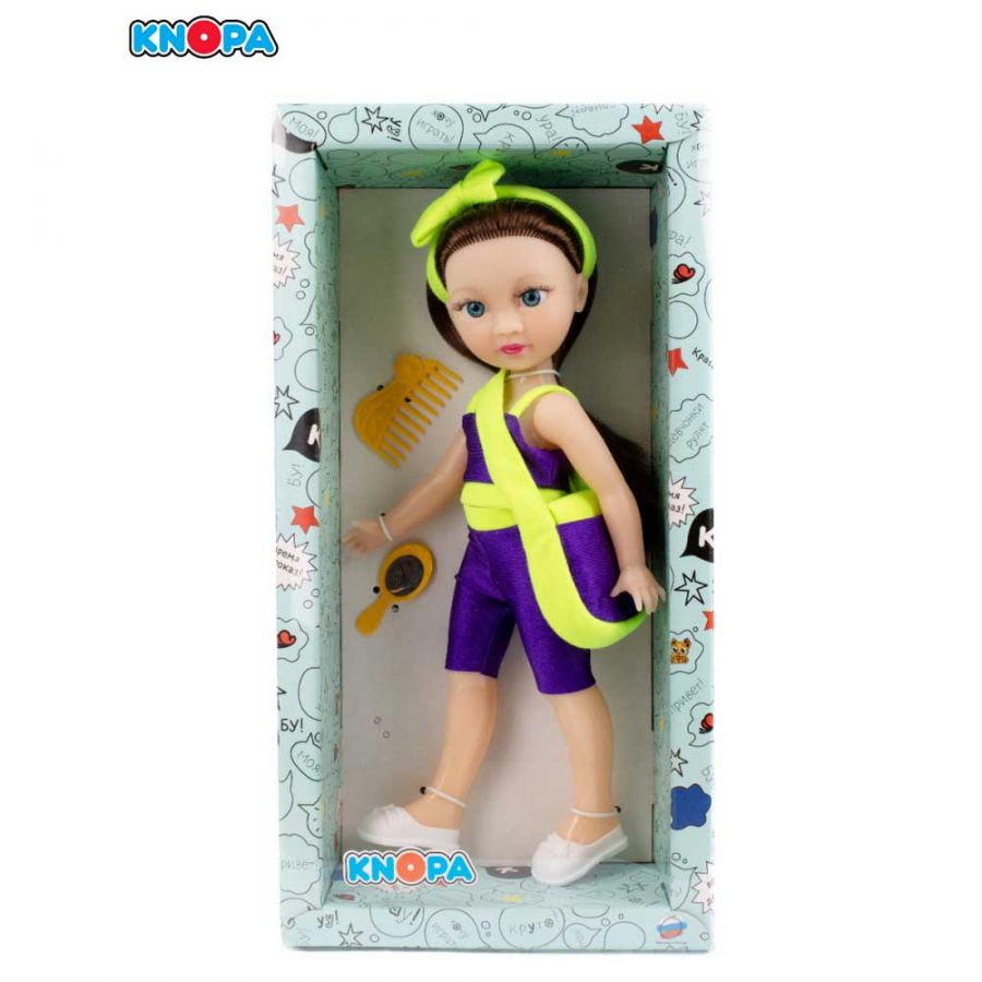 Кукла Викки на марафоне КНОПА