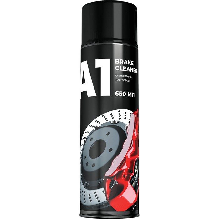 A1 Brake cleaner Очиститель тормозов, объем 650мл.
