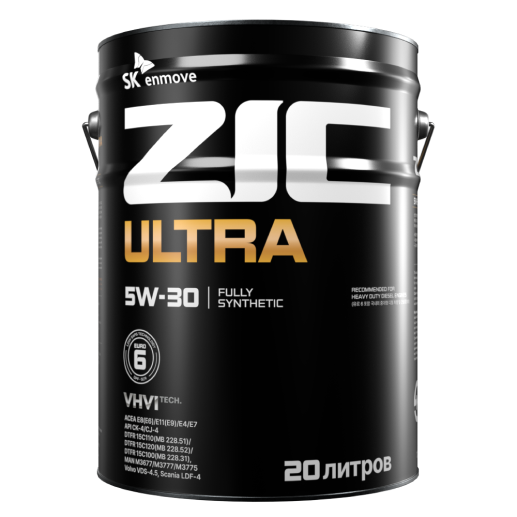 ZIC ULTRA 5W-30, 20л