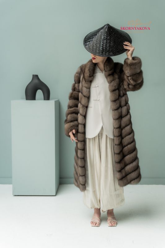 шуба из соболя