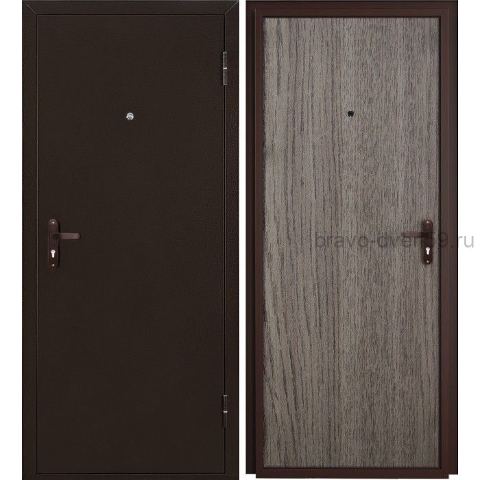 "Спец BMD" дуб серый входная дверь эконом