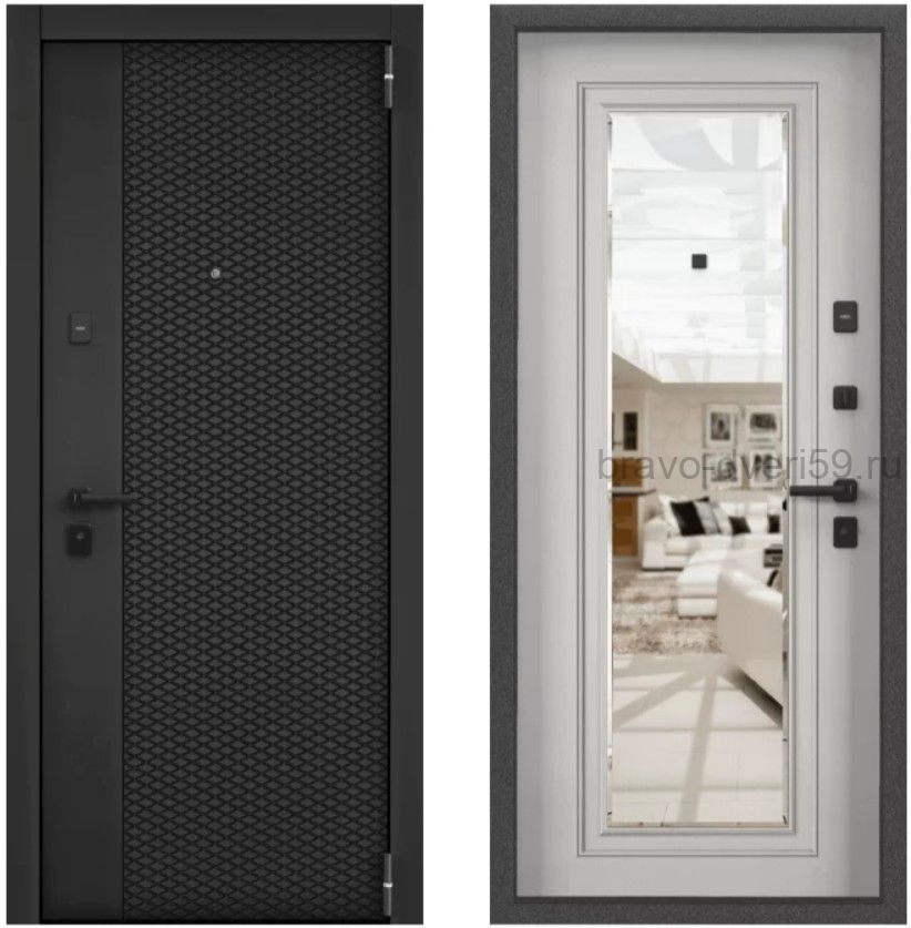 Входная дверь TAU LT PP ПВХ Бьянко Торекс