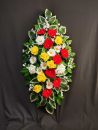 Искусственный траурный венок N4, РАЗМЕР 90см,110см,125см,140см